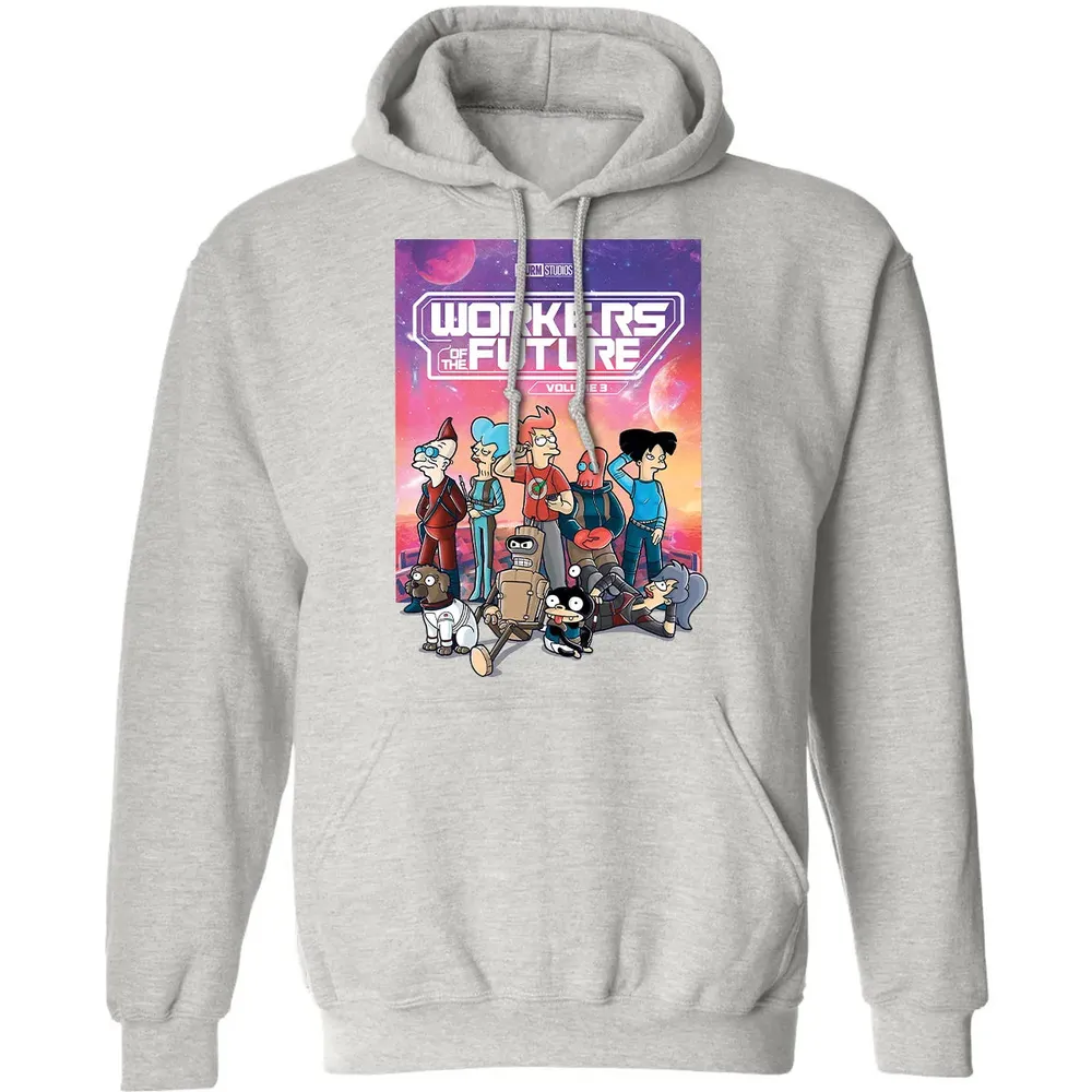 Workers Of The Future Vol 3 Classic Unisex Hoodie - 8