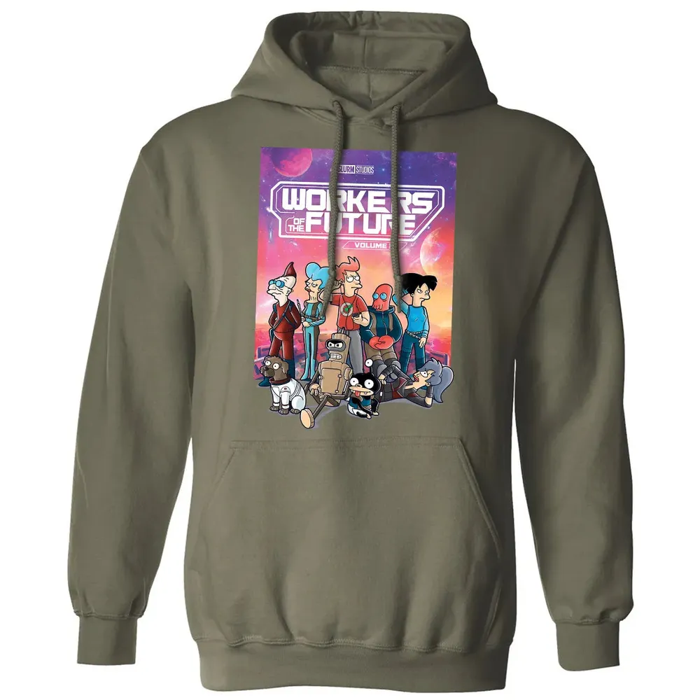 Workers Of The Future Vol 3 Classic Unisex Hoodie - 4