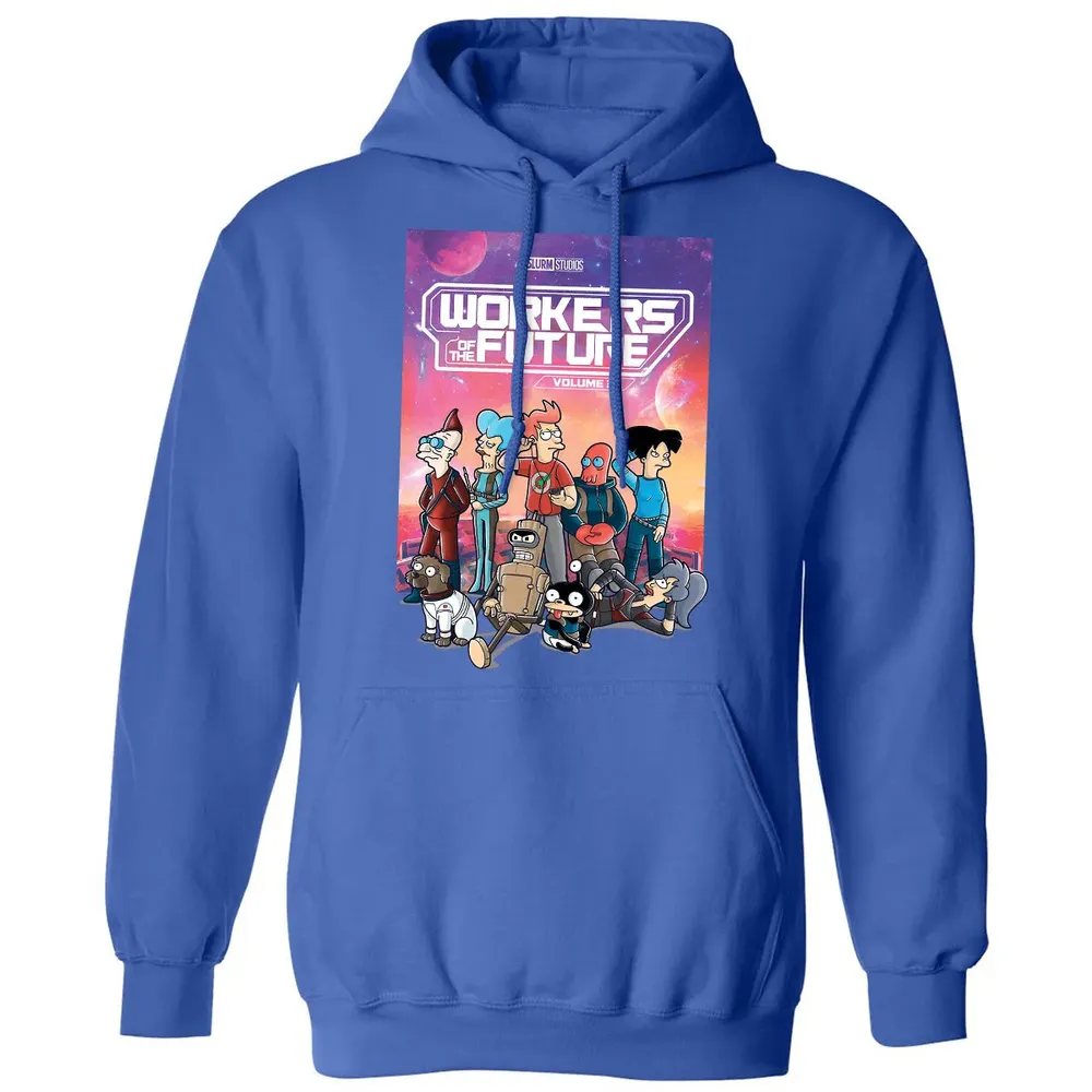 Workers Of The Future Vol 3 Classic Unisex Hoodie - 9