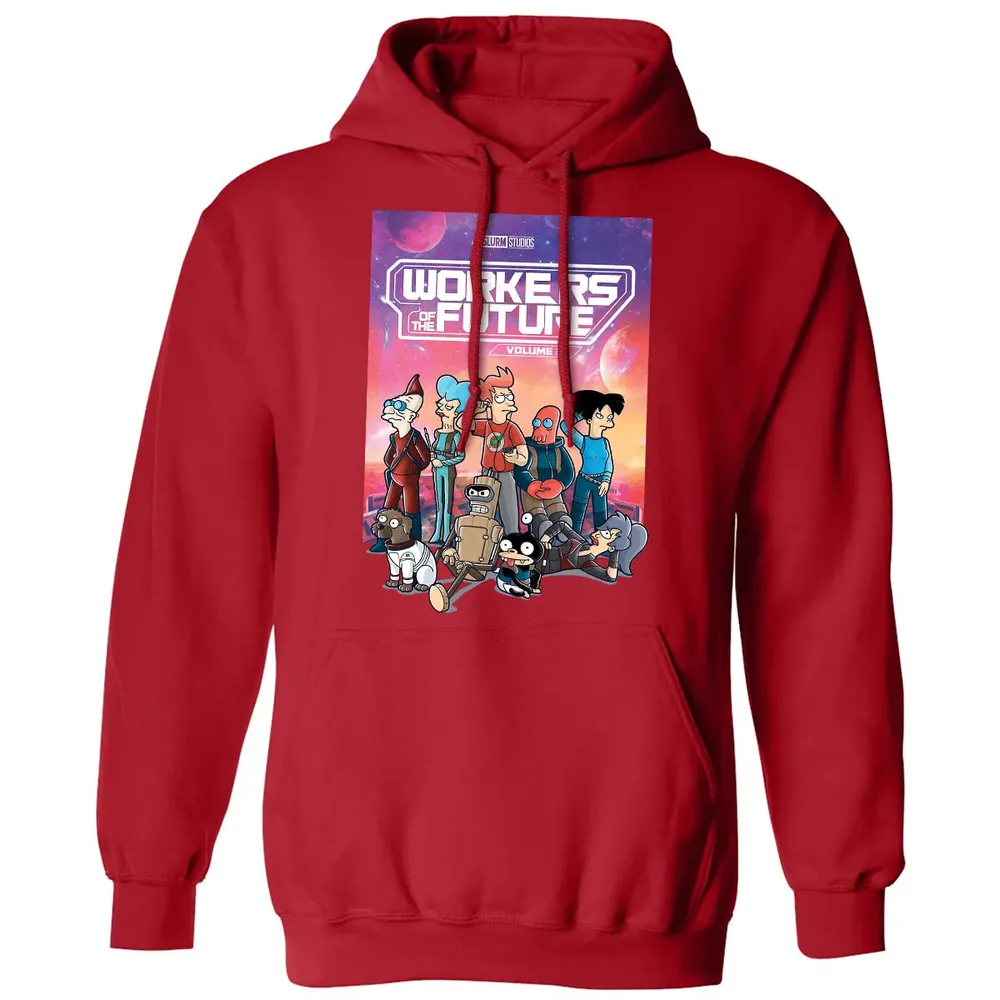 Workers Of The Future Vol 3 Classic Unisex Hoodie - 5