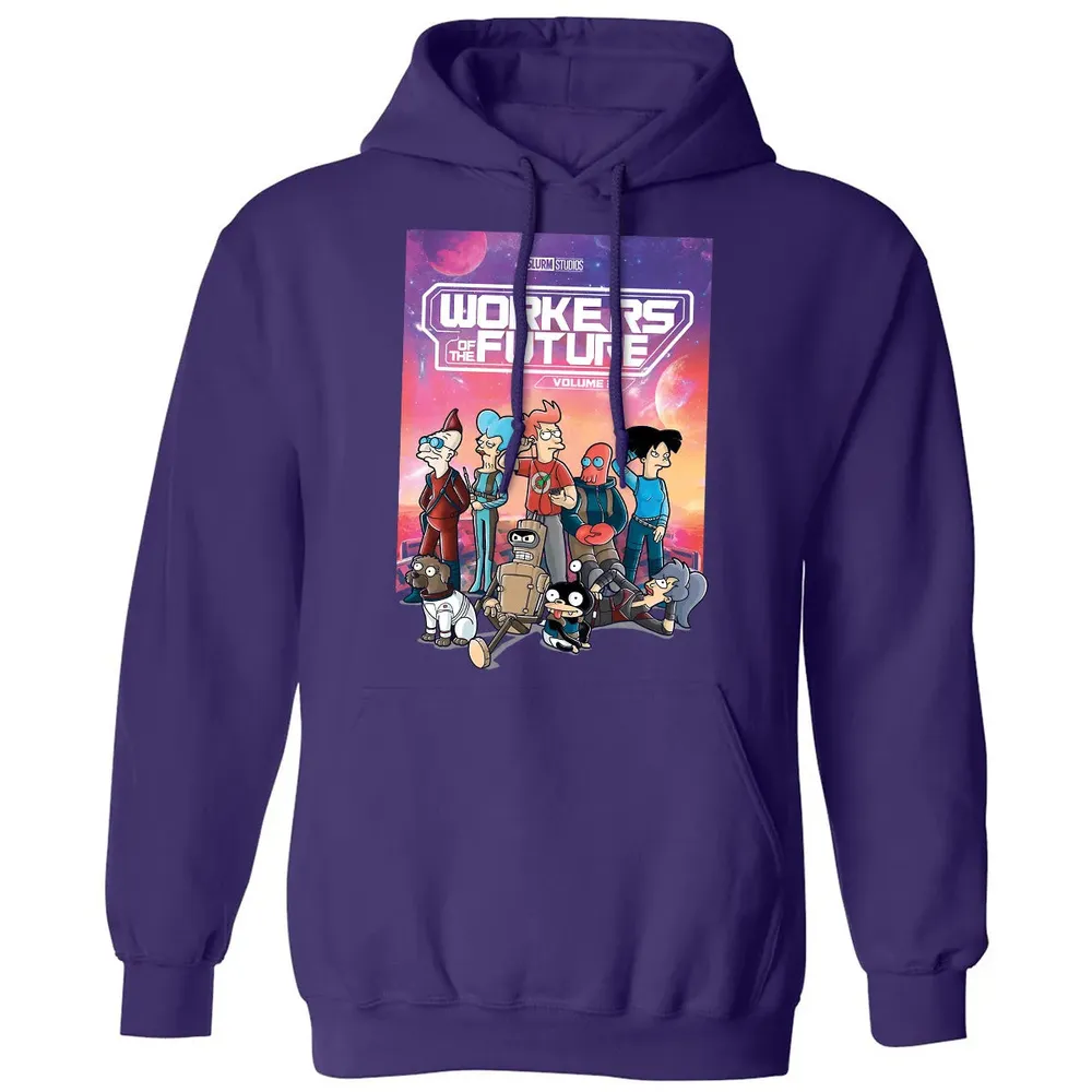 Workers Of The Future Vol 3 Classic Unisex Hoodie - 6