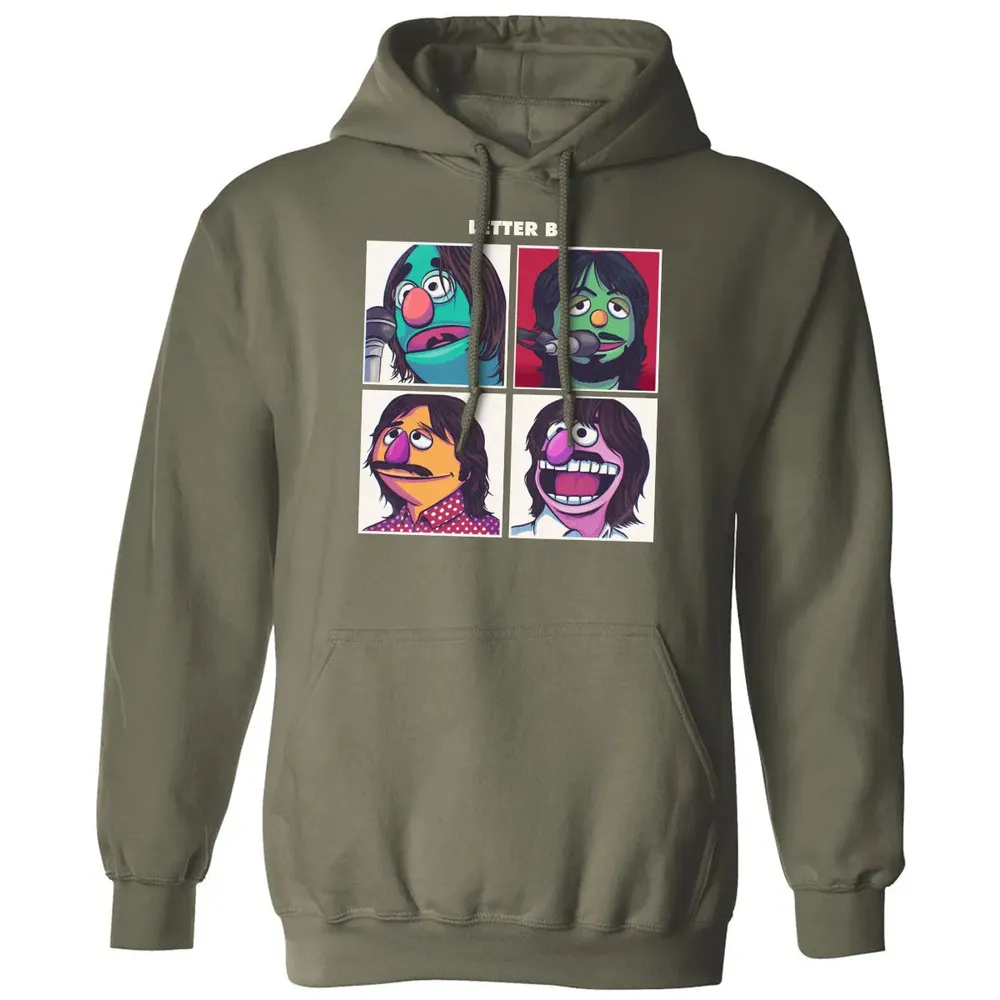 Letter B Classic Unisex Hoodie - 4