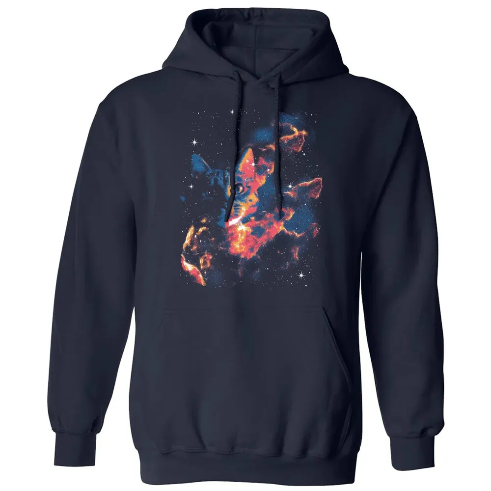 Space Cat Classic Unisex Hoodie - 2