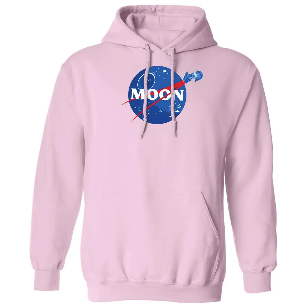 Moon Spaceship Classic Unisex Hoodie - 3
