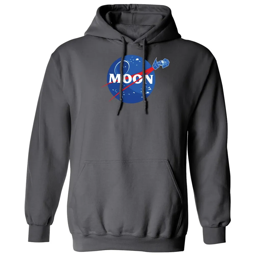 Moon Spaceship Classic Unisex Hoodie - 7