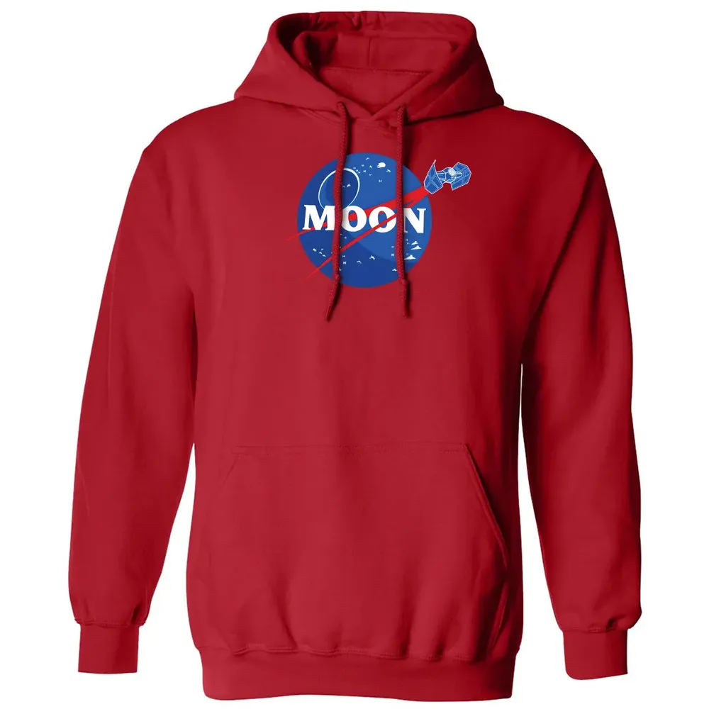 Moon Spaceship Classic Unisex Hoodie - 5
