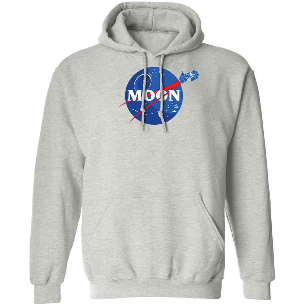 Moon Spaceship Classic Unisex Hoodie - 8