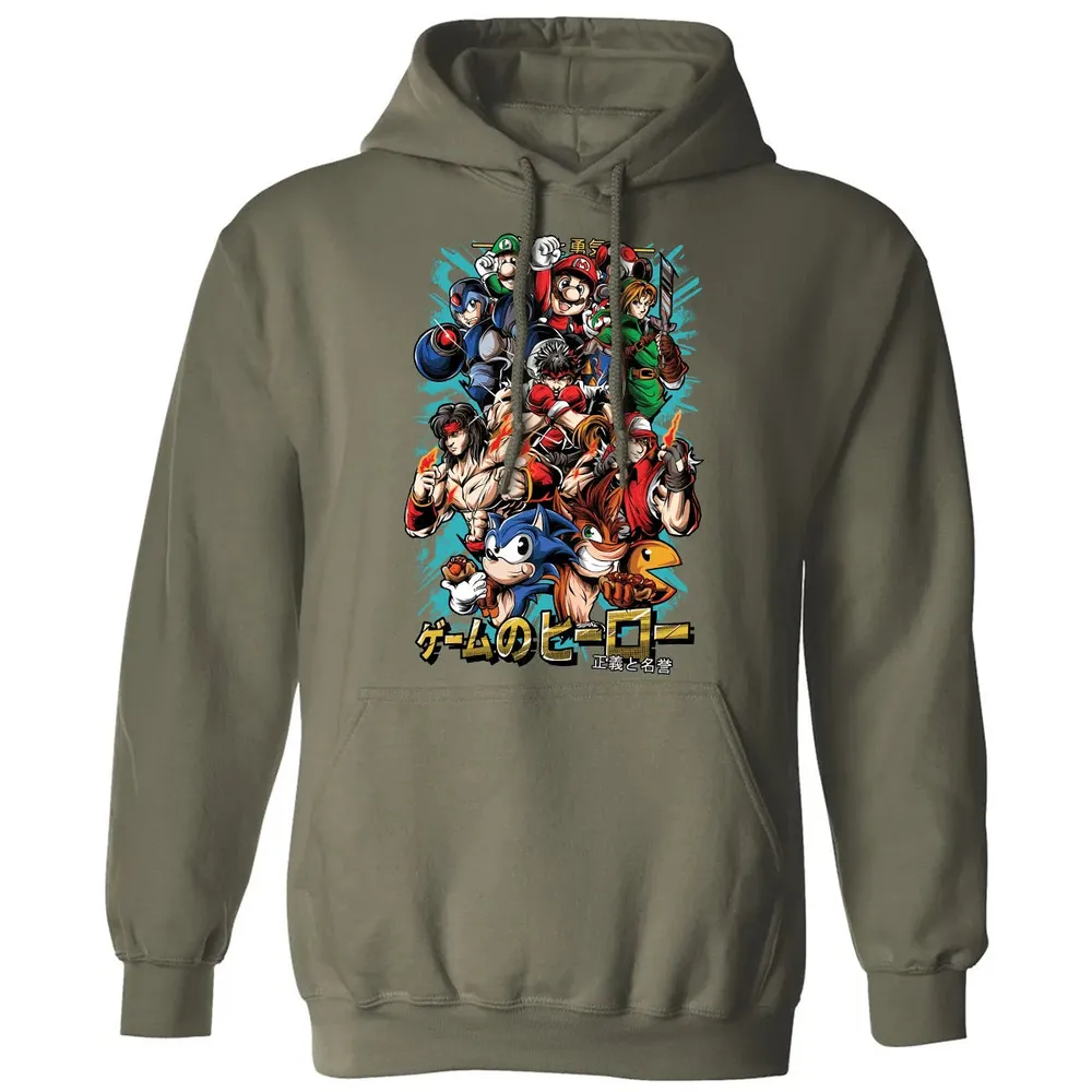 Nostalgic Heroes Classic Unisex Hoodie - 4