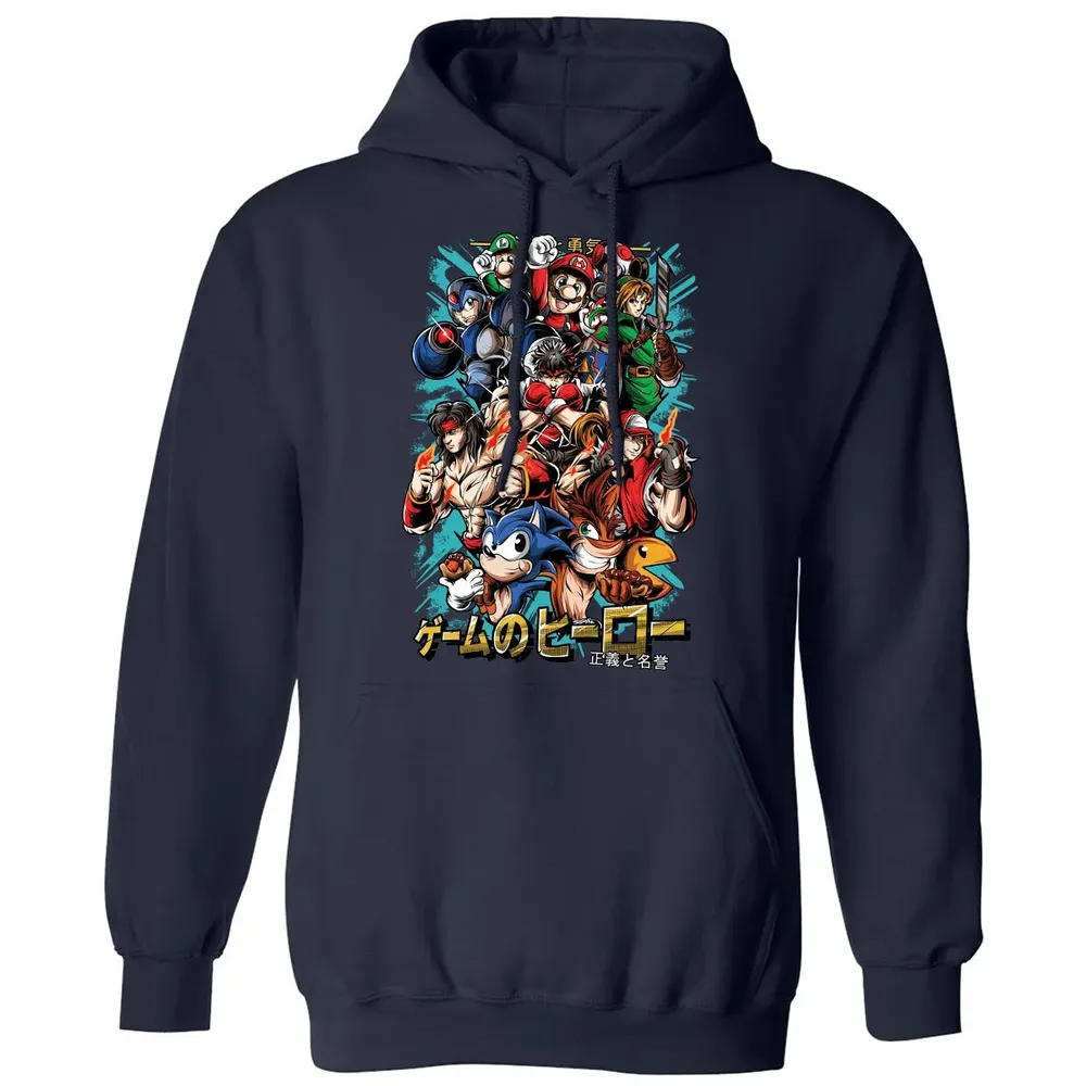 Nostalgic Heroes Classic Unisex Hoodie - 2