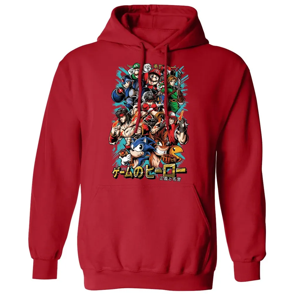 Nostalgic Heroes Classic Unisex Hoodie - 5
