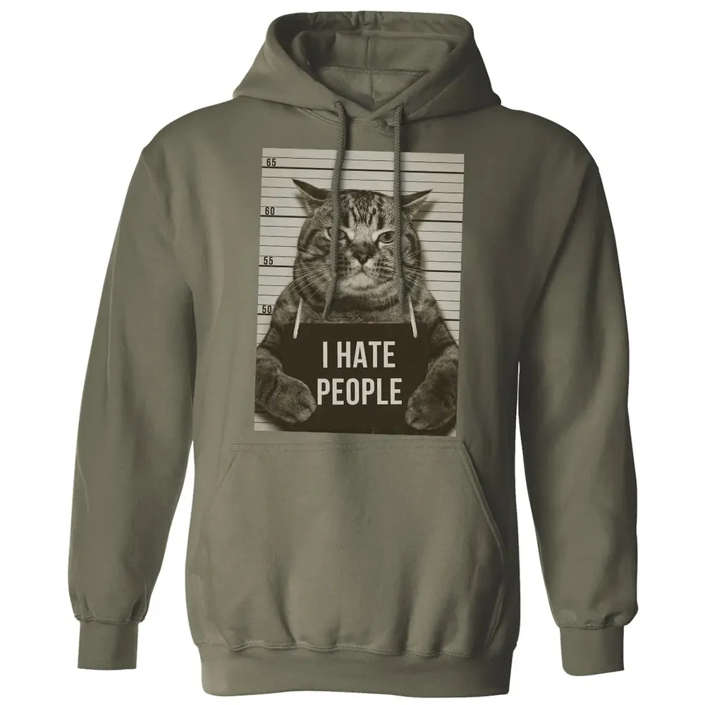 I Hate People Classic Unisex Hoodie - 4