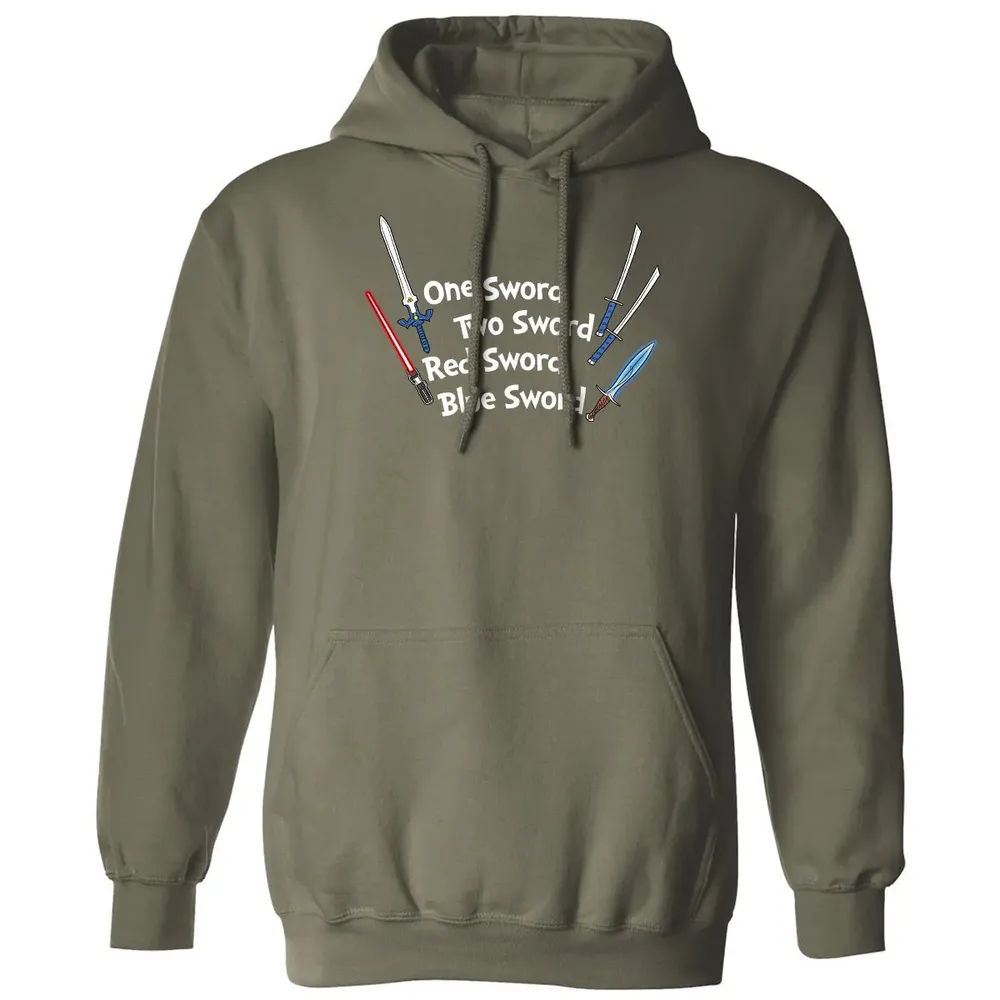 One Sword Two Sword Classic Unisex Hoodie - 4