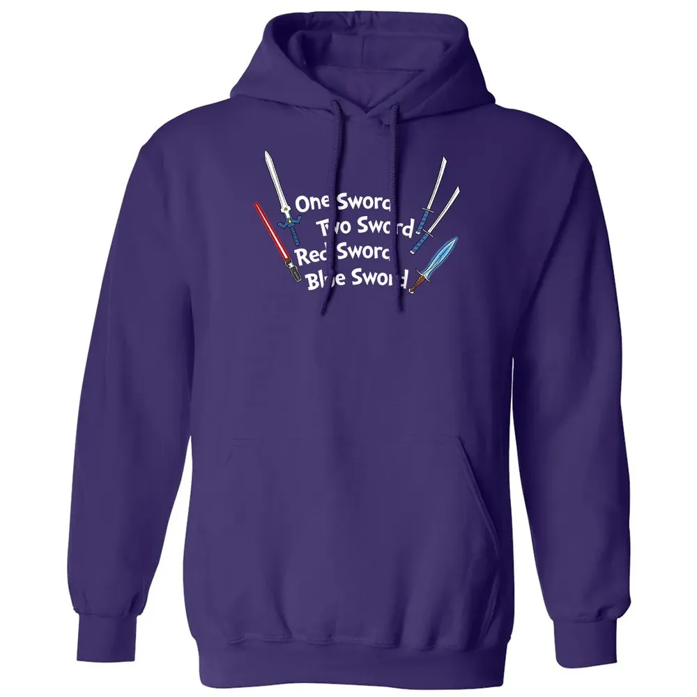 One Sword Two Sword Classic Unisex Hoodie - 6