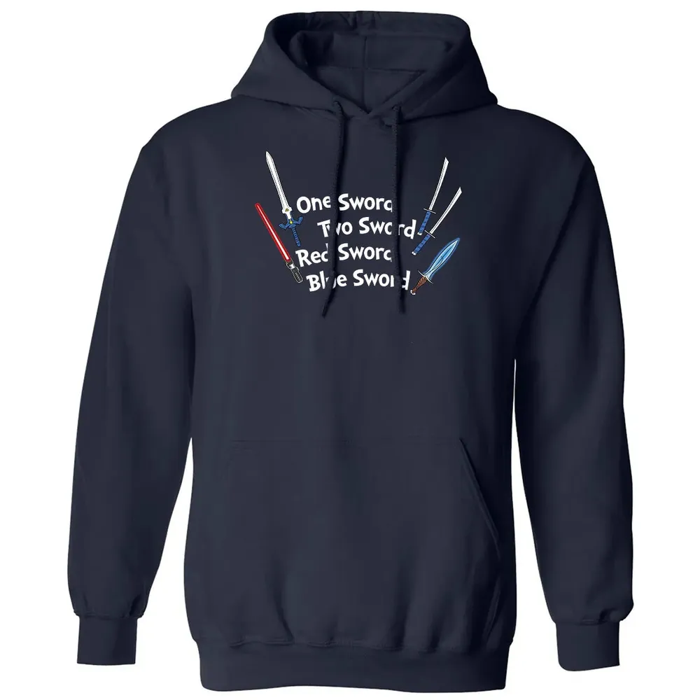 One Sword Two Sword Classic Unisex Hoodie - 2