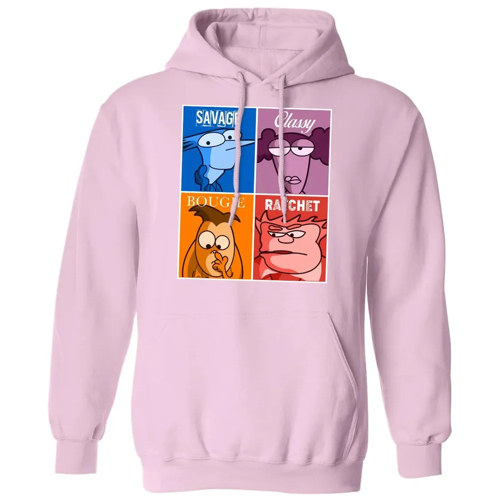 Savage Classy Bougie Ratchet Classic Unisex Hoodie - 3