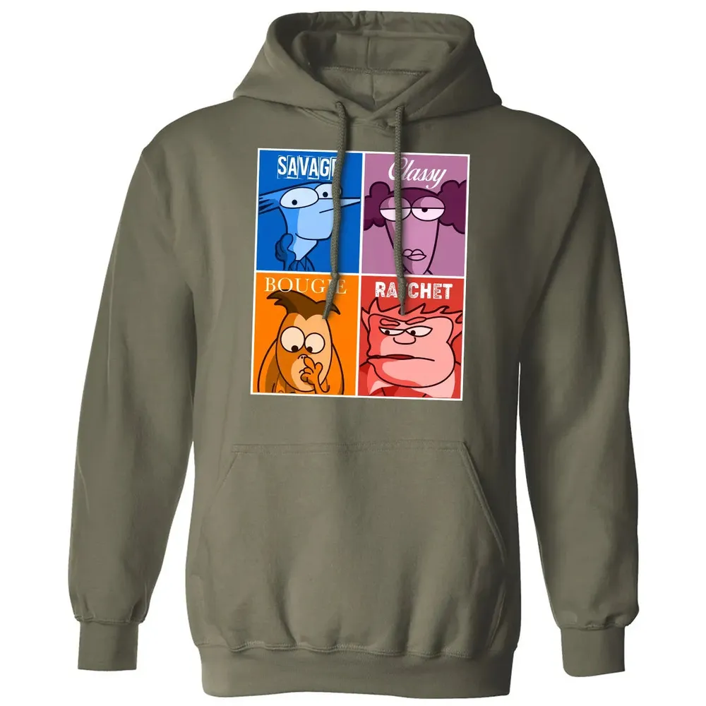 Savage Classy Bougie Ratchet Classic Unisex Hoodie - 4