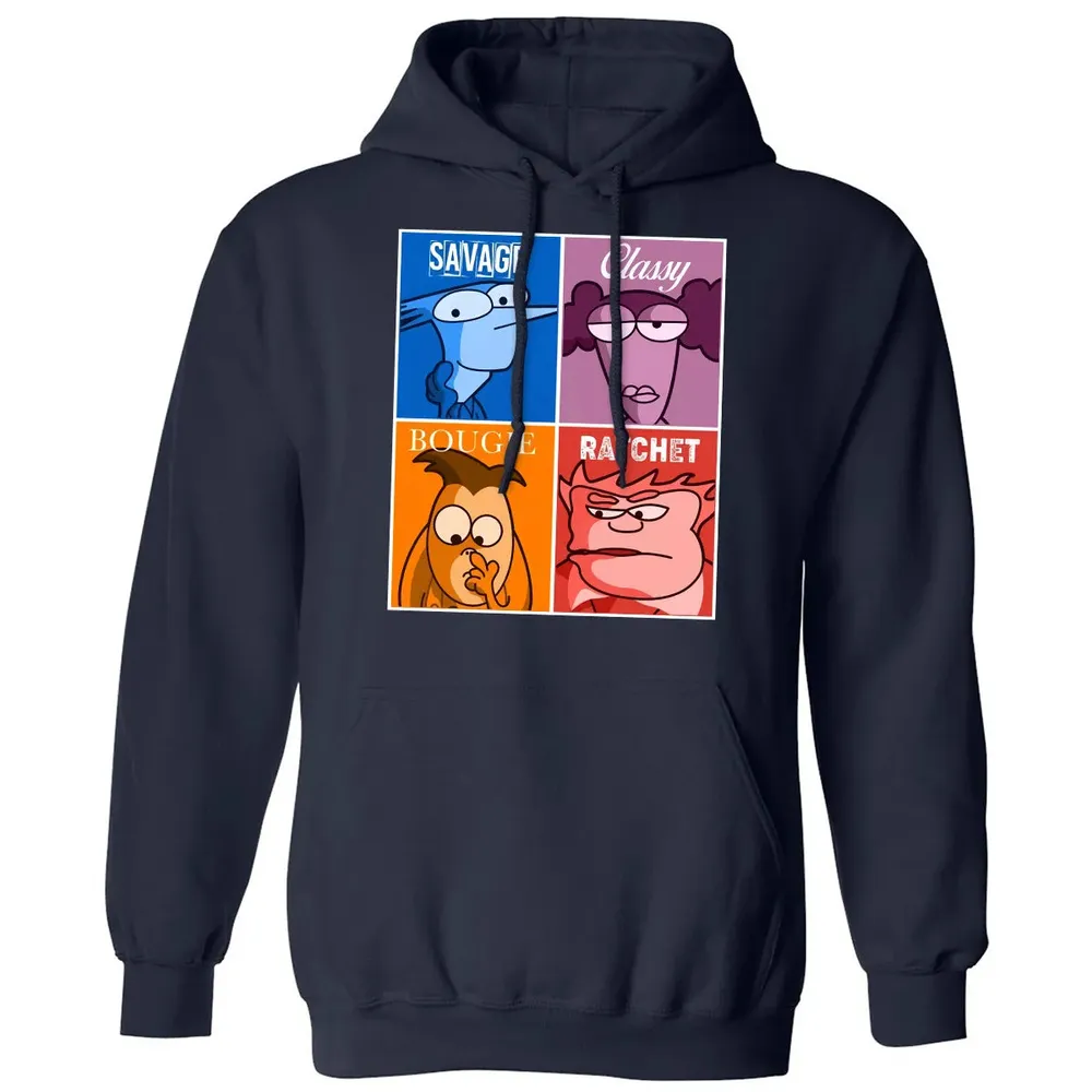 Savage Classy Bougie Ratchet Classic Unisex Hoodie - 2