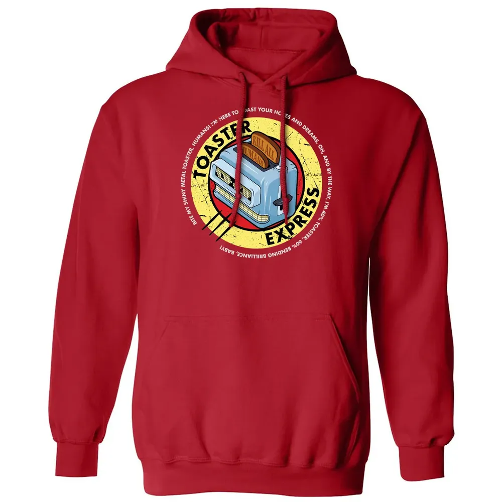 Toaster Express Classic Unisex Hoodie - 5