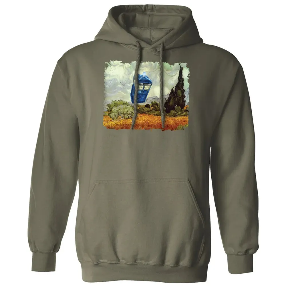Flying Call Box Classic Unisex Hoodie - 4