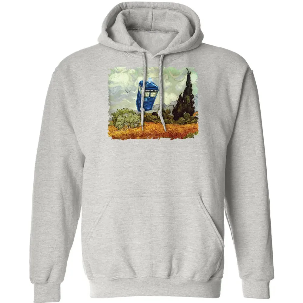Flying Call Box Classic Unisex Hoodie - 8
