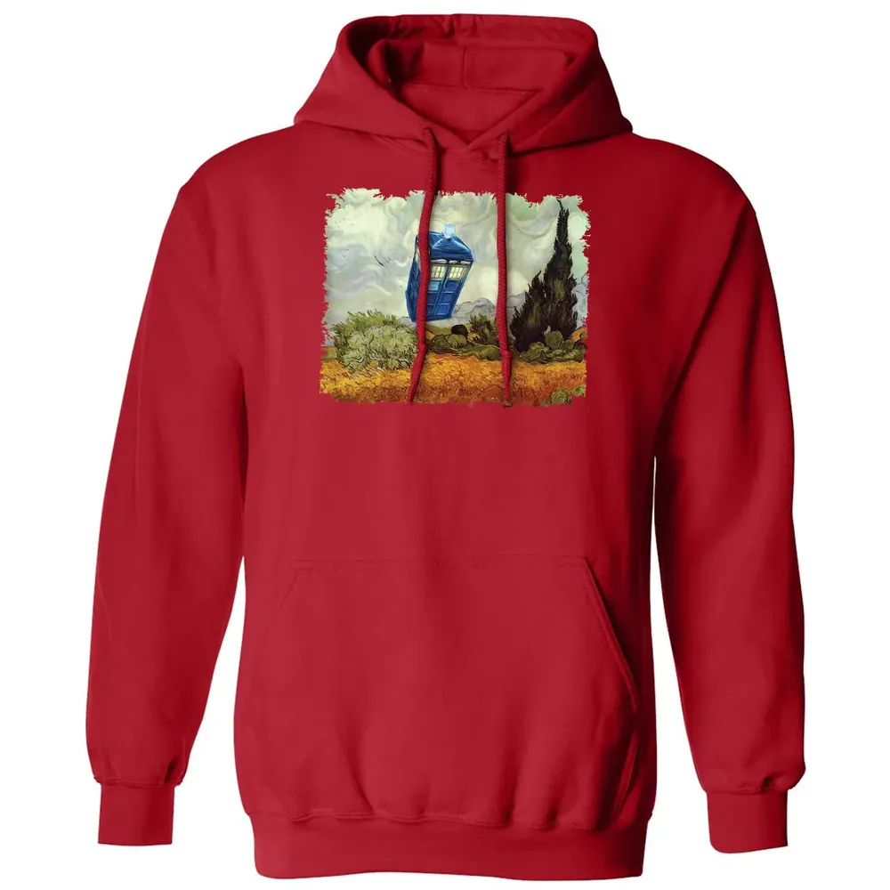 Flying Call Box Classic Unisex Hoodie - 5