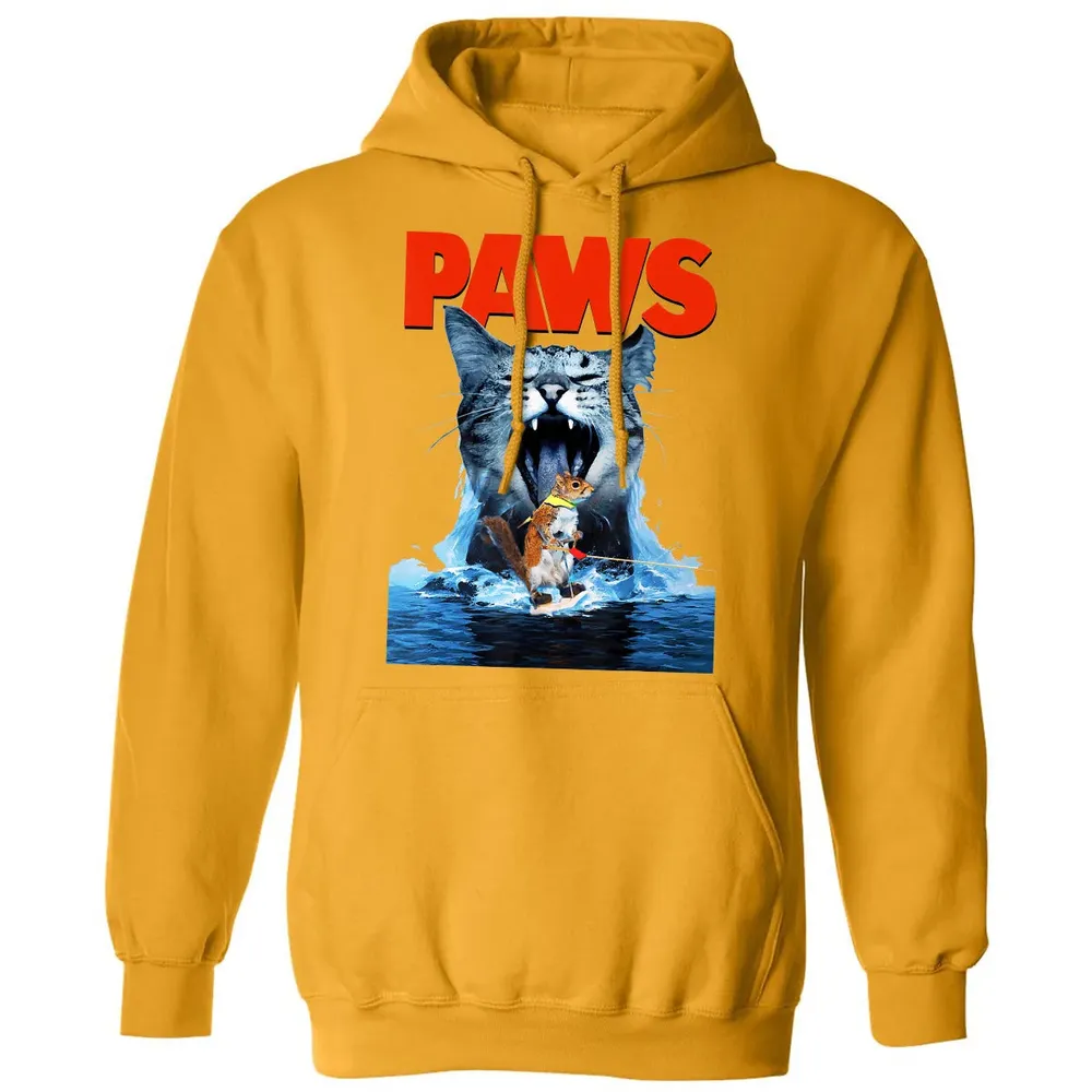 Paws Cat Lover, Horror movie Parody Classic Unisex Hoodie - 12