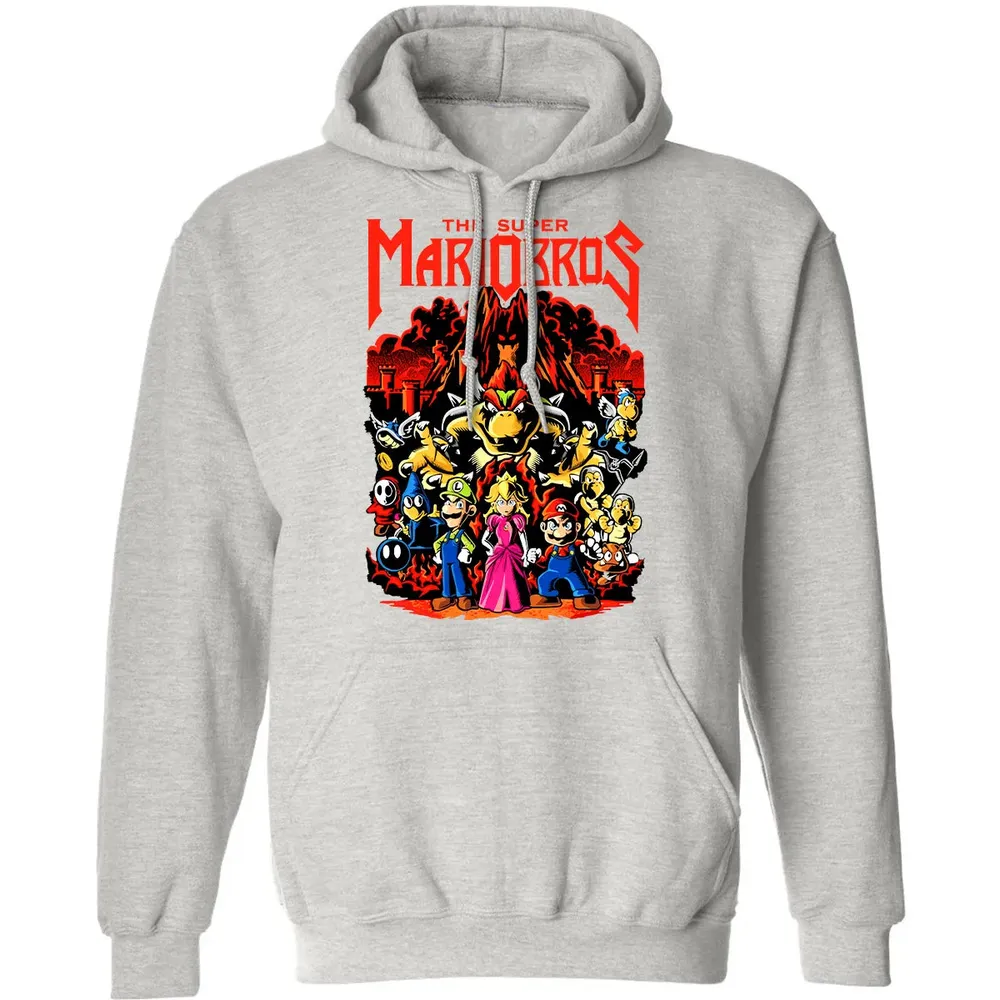 Super Bros Classic Unisex Hoodie - 8