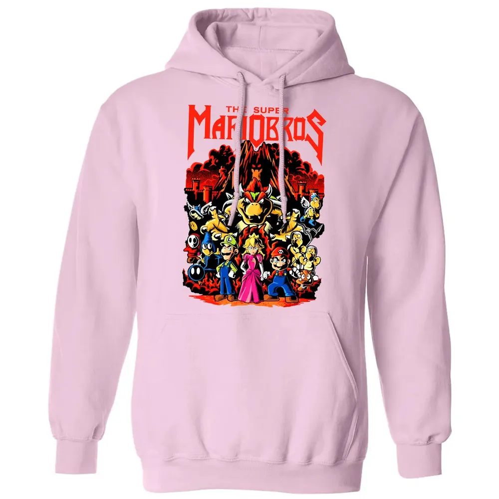 Super Bros Classic Unisex Hoodie - 3