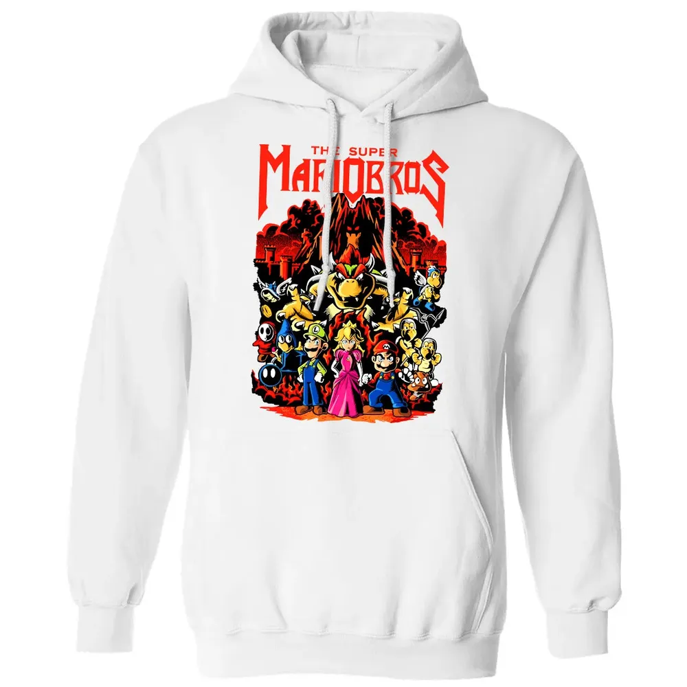 Super Bros Classic Unisex Hoodie - 11