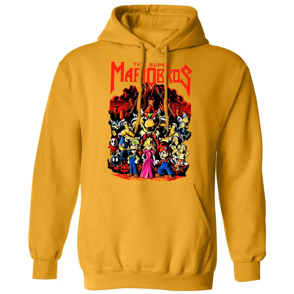 Super Bros Classic Unisex Hoodie - 12