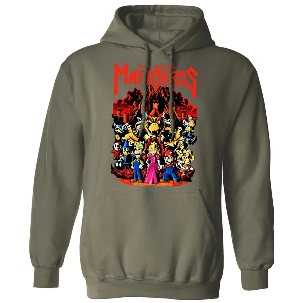 Super Bros Classic Unisex Hoodie - 4