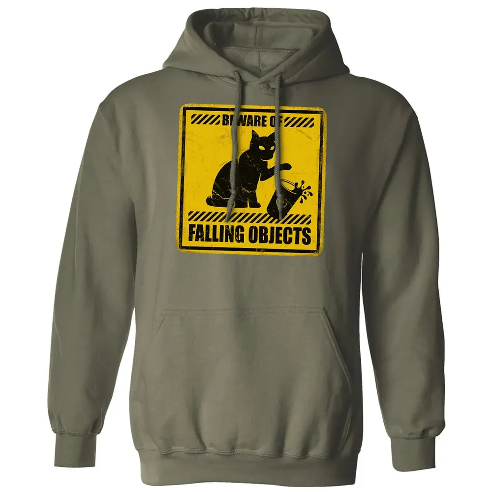 Beware of falling objects Classic Unisex Hoodie - 4