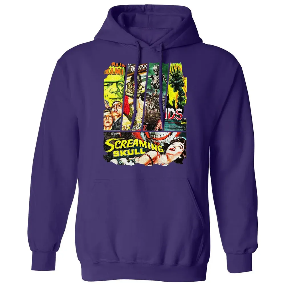 Vintage Sci-Fi Horror Classic Unisex Hoodie - 6