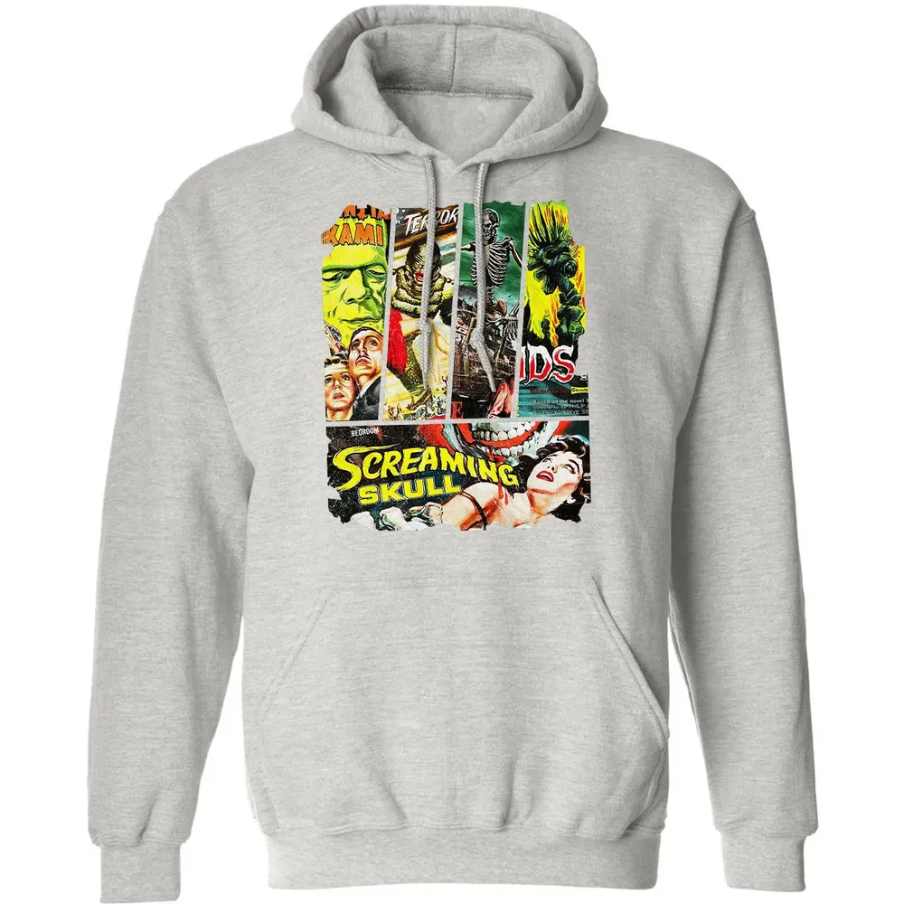 Vintage Sci-Fi Horror Classic Unisex Hoodie - 8