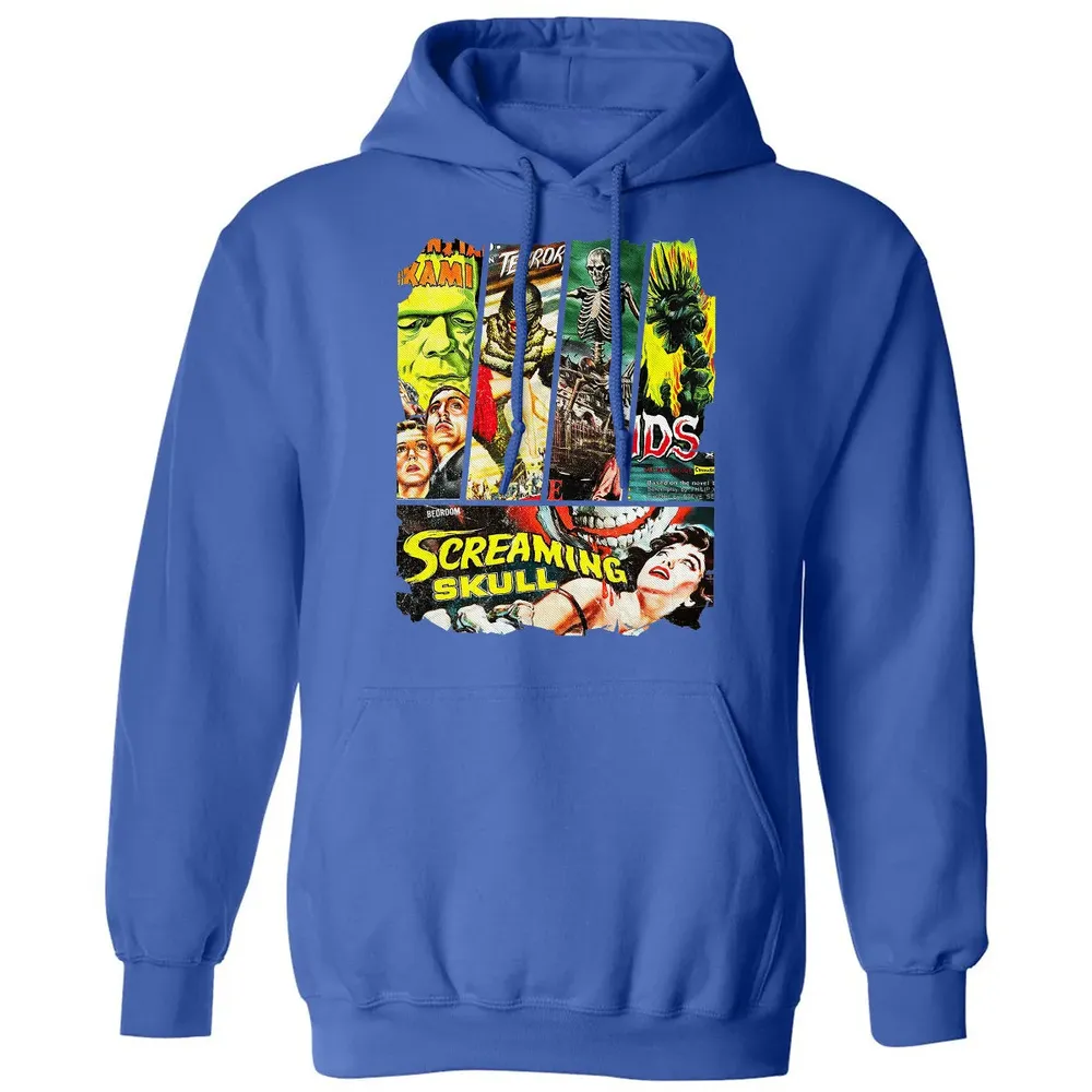 Vintage Sci-Fi Horror Classic Unisex Hoodie - 9