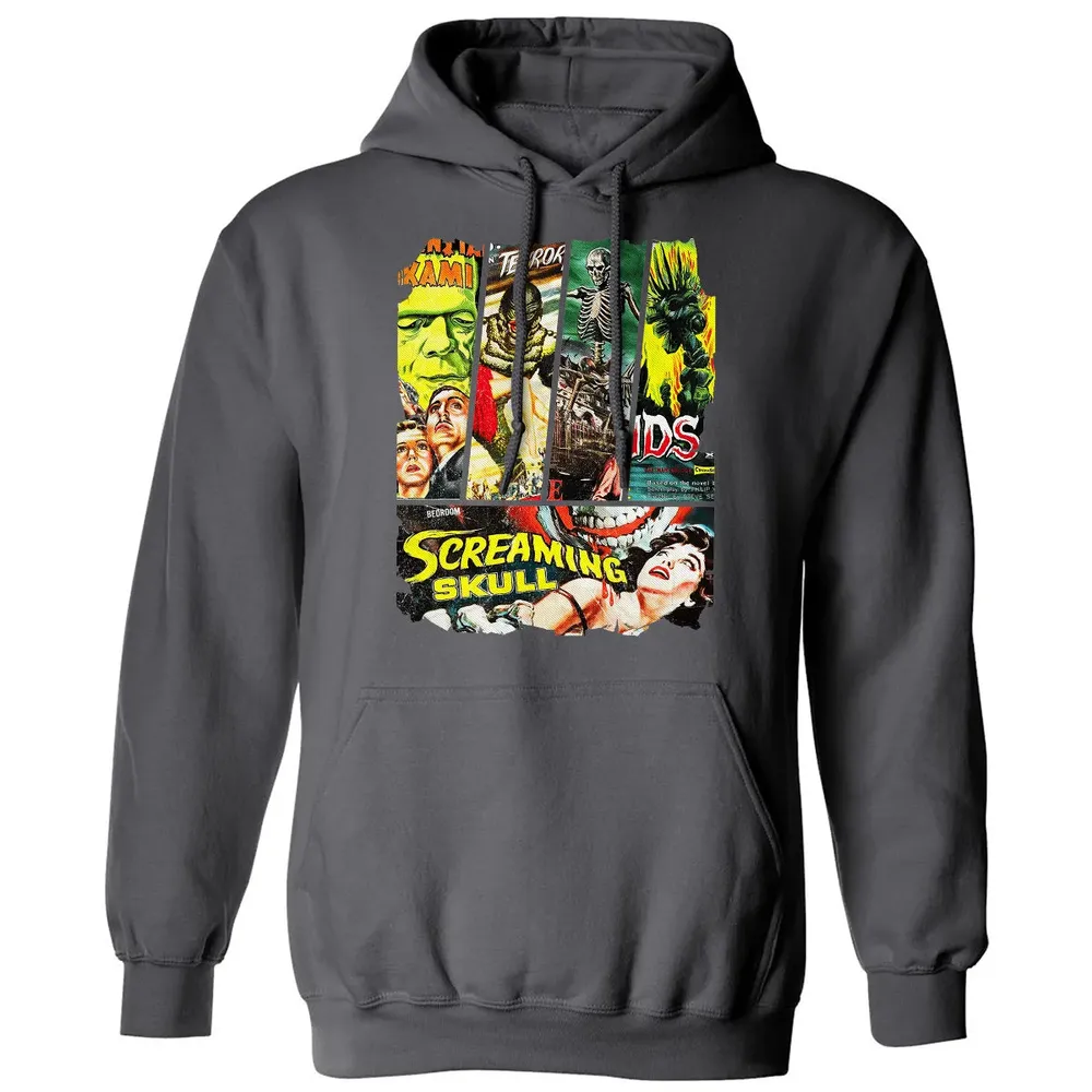 Vintage Sci-Fi Horror Classic Unisex Hoodie - 7