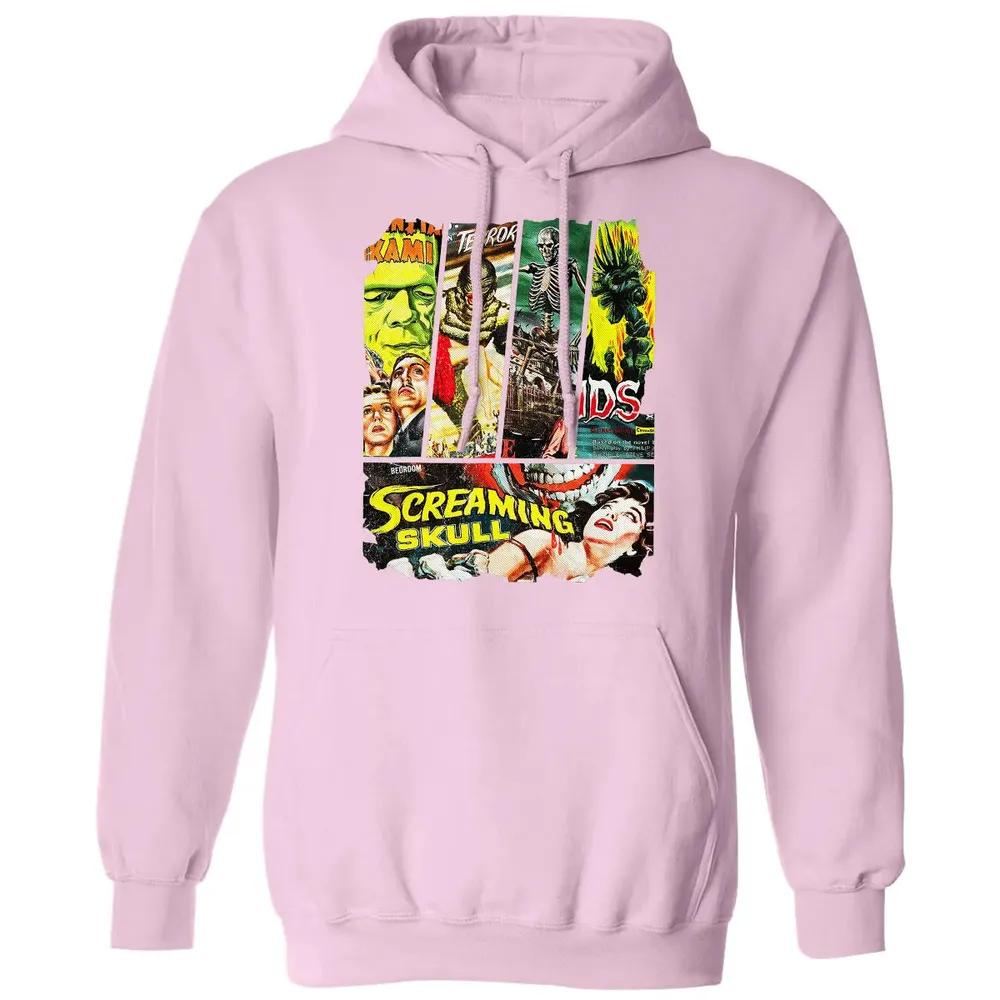 Vintage Sci-Fi Horror Classic Unisex Hoodie - 3