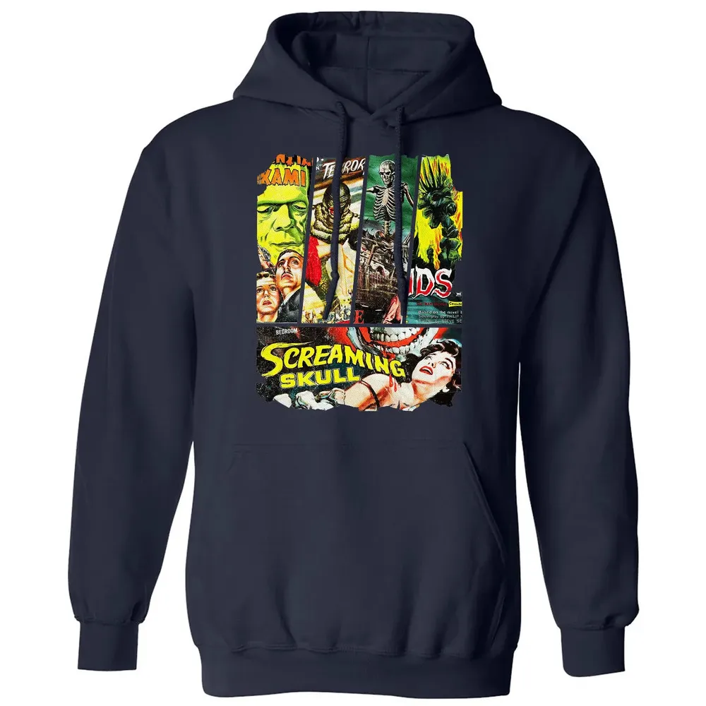 Vintage Sci-Fi Horror Classic Unisex Hoodie - 2