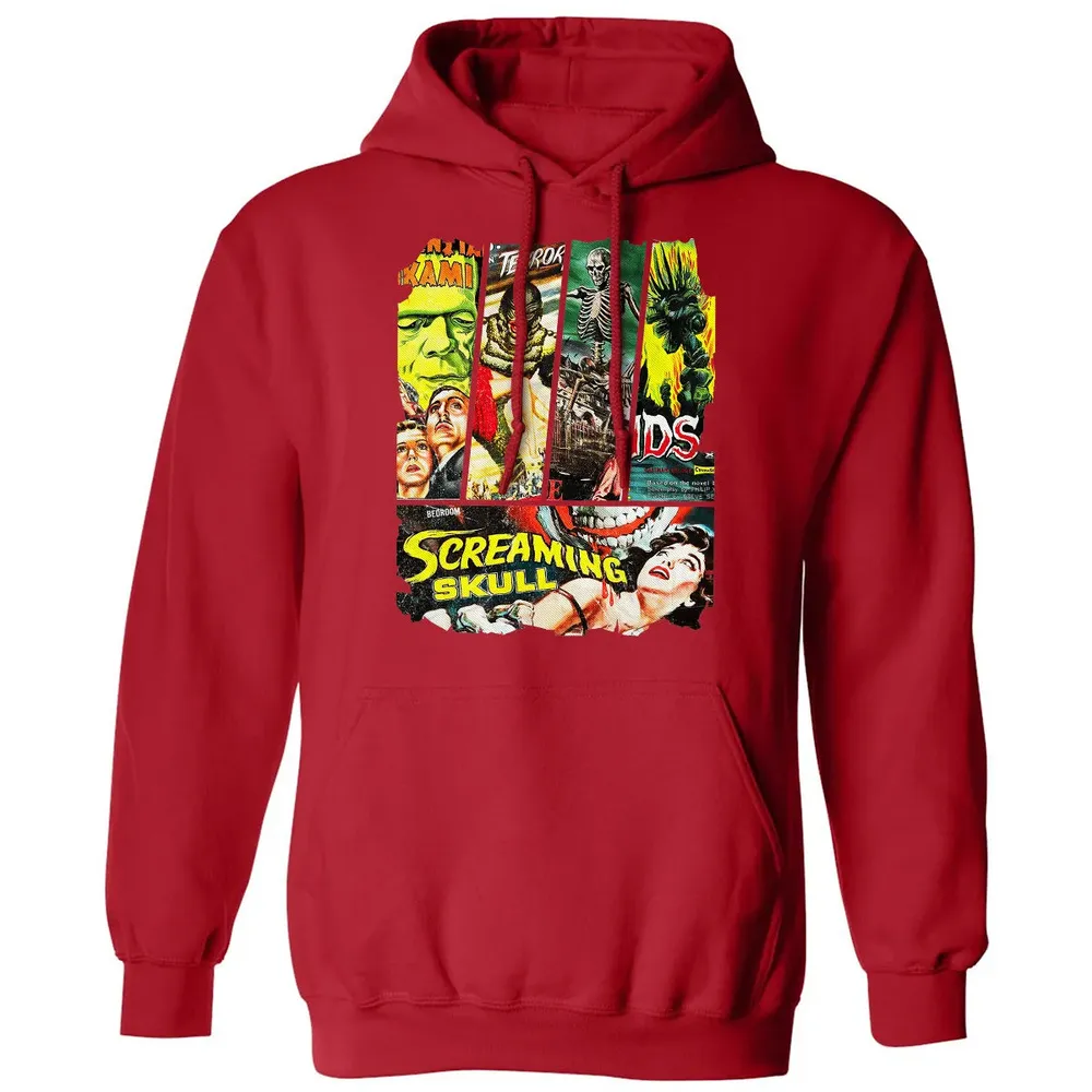 Vintage Sci-Fi Horror Classic Unisex Hoodie - 5