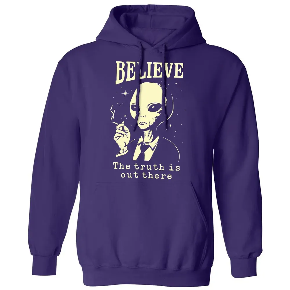 Believe the truth is out there Classic Unisex Hoodie - 6