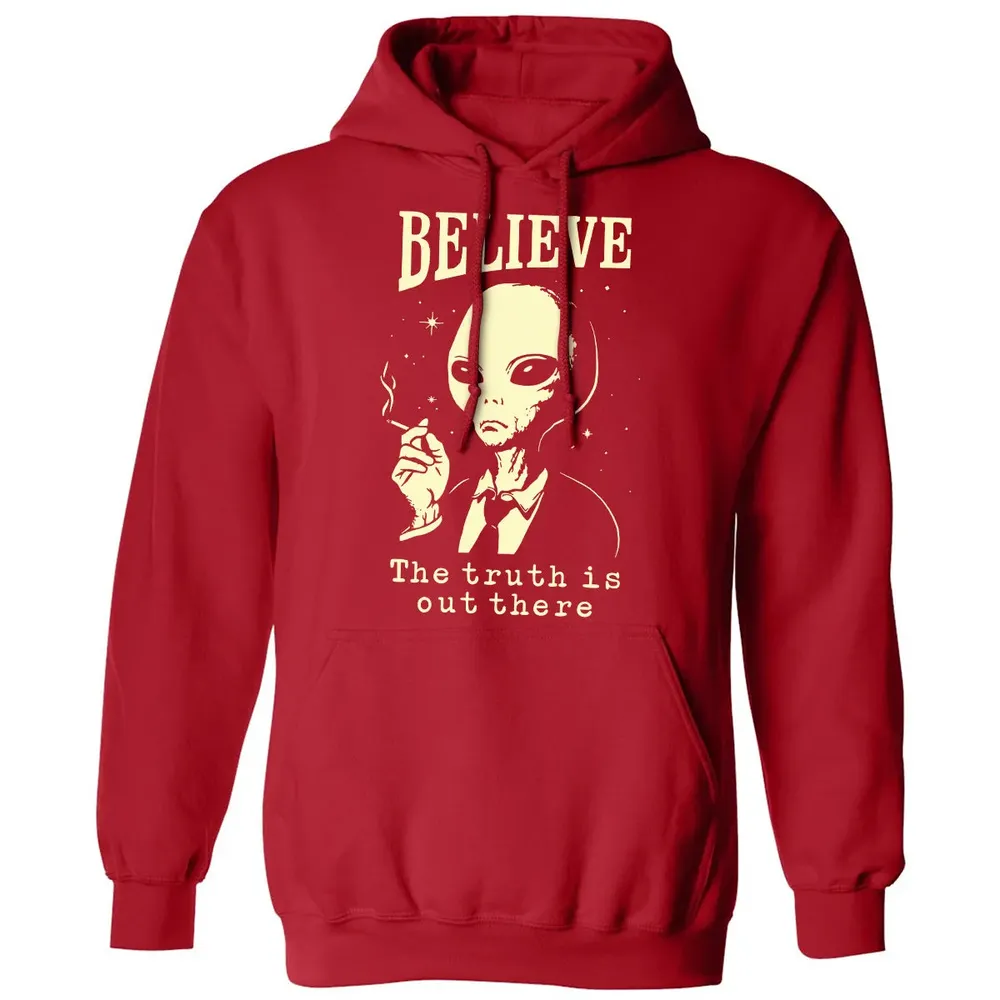 Believe the truth is out there Classic Unisex Hoodie - 5