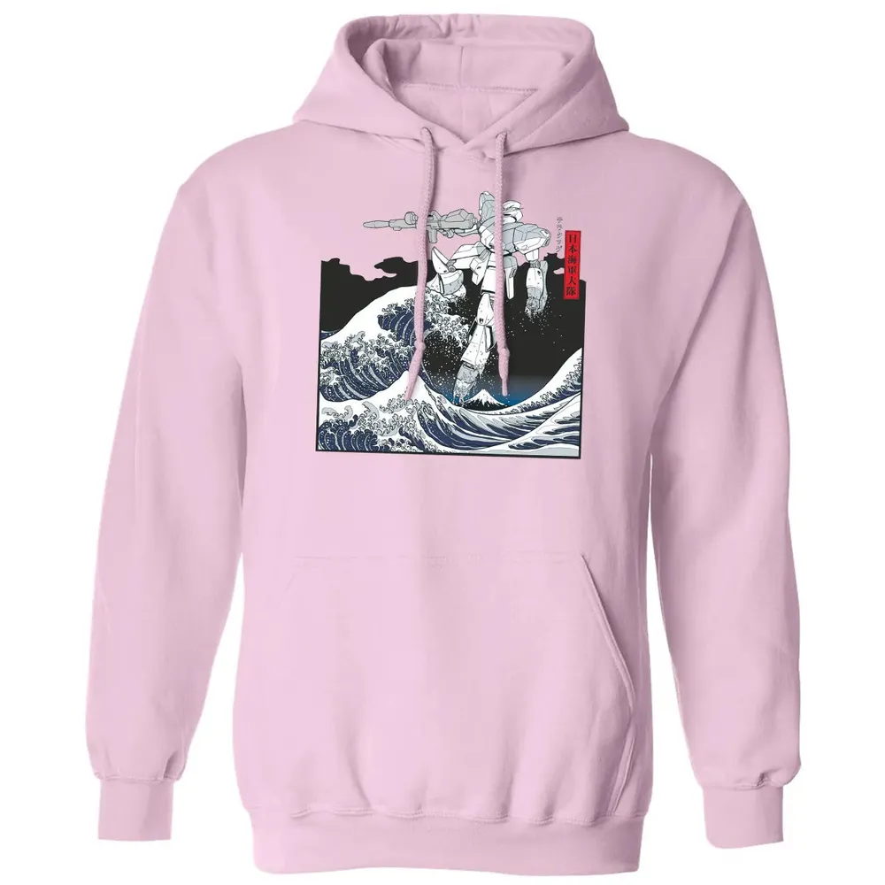 Mecha Wave Classic Unisex Hoodie - 3