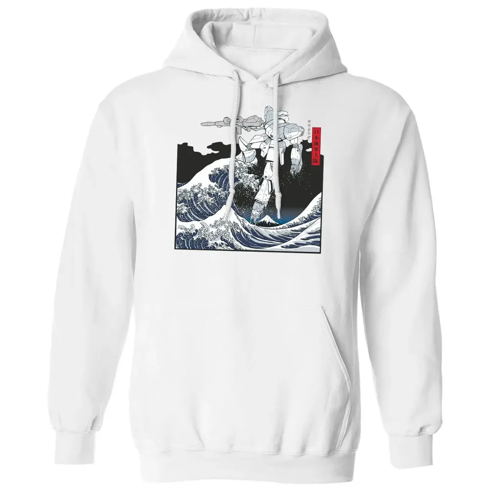 Mecha Wave Classic Unisex Hoodie - 11