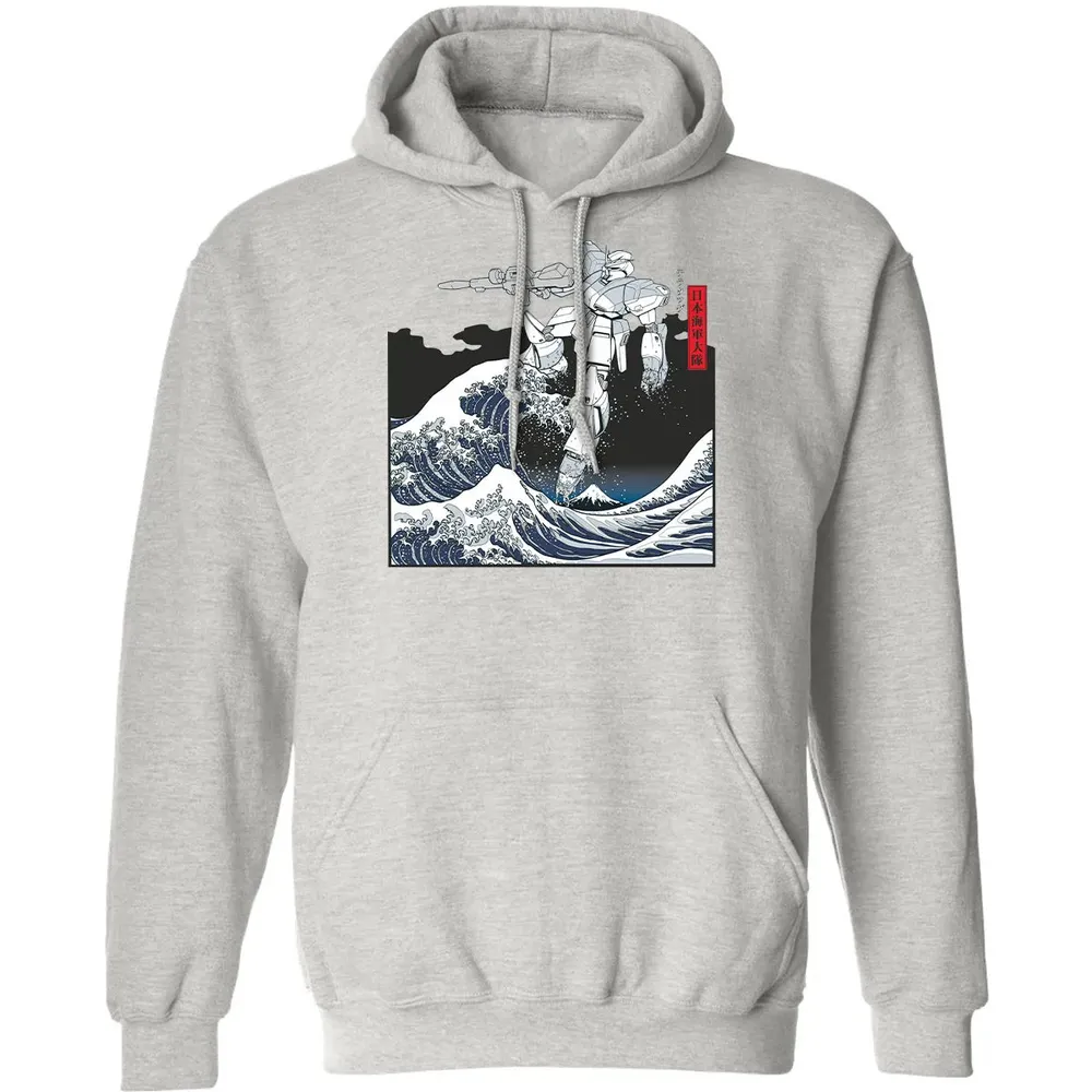 Mecha Wave Classic Unisex Hoodie - 8
