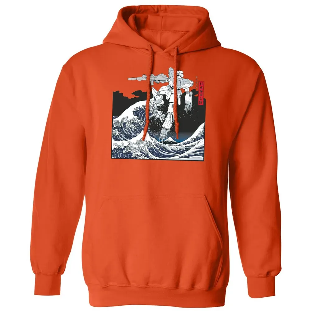 Mecha Wave Classic Unisex Hoodie - 10