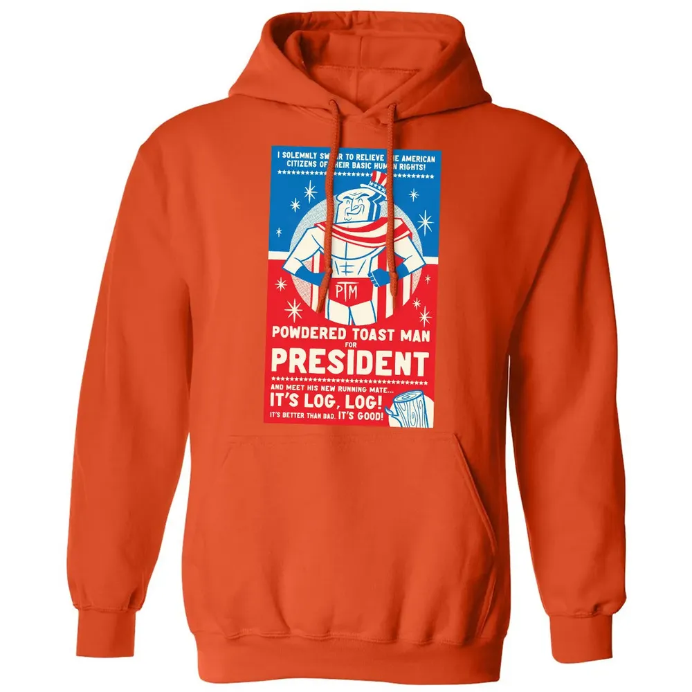 Powdered Toast Man For President Classic Unisex Hoodie - 10