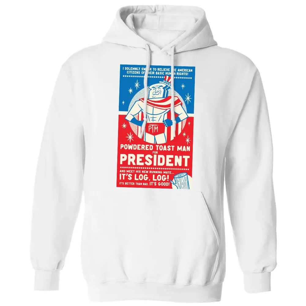 Powdered Toast Man For President Classic Unisex Hoodie - 11
