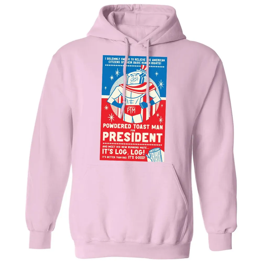 Powdered Toast Man For President Classic Unisex Hoodie - 3