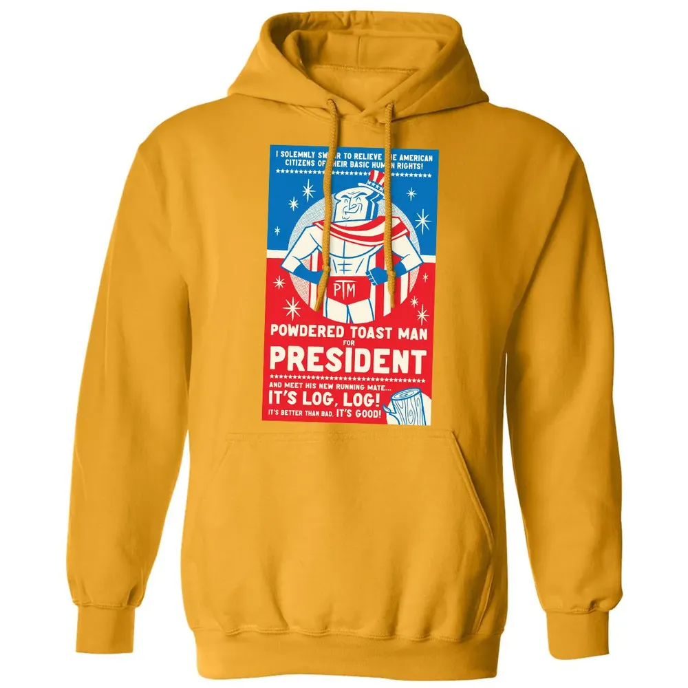 Powdered Toast Man For President Classic Unisex Hoodie - 12