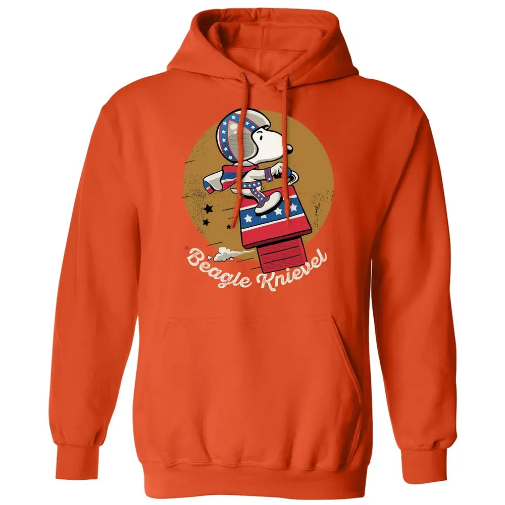 Beagle Knievel Classic Unisex Hoodie - 10